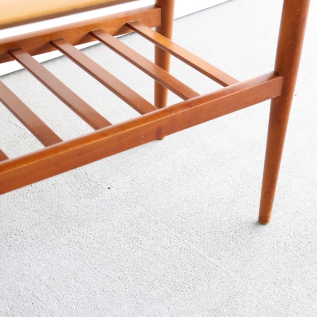 英国ヴィンテージのチーク材のコーヒーテーブル