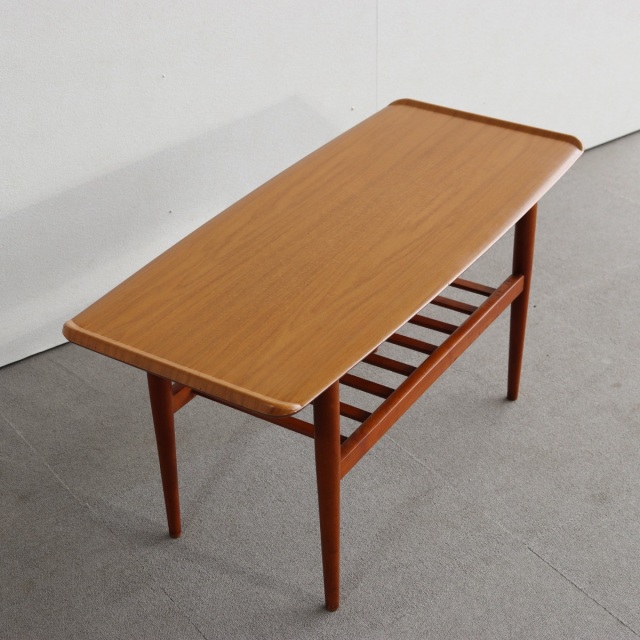 英国ヴィンテージのチーク材のコーヒーテーブル