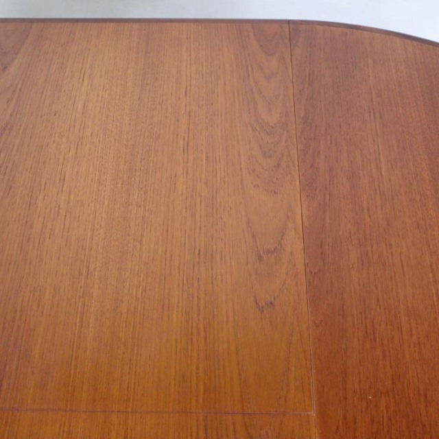 美品✨G-PLAN エクステンションテーブル ラウンド チーク材 フレスコ 英国 ジープラン（G-plan）フレスコダイニングテーブル