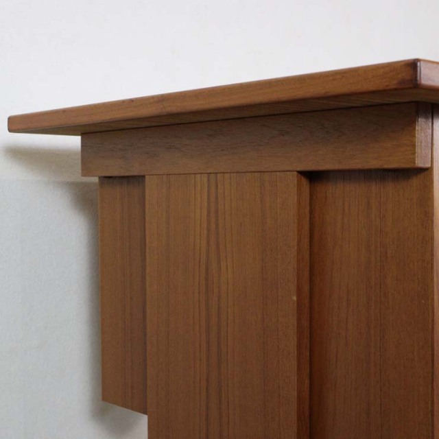 デンマーク製のヴィンテージデスク。左側に引出し3段あり。23009