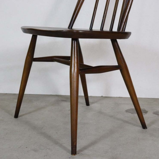 アーコール（ERCOL）クエーカーチェア【ブラウン】 商品番号【23136a】