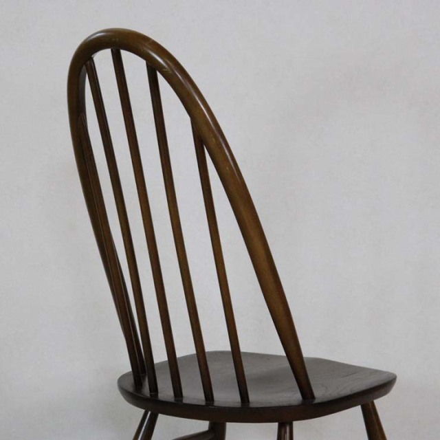 イギリス　ERCOL クエーカーチェア　ダークブラウン アーコール（ERCOL）クエーカーチェア【ブラウン】 商品番号