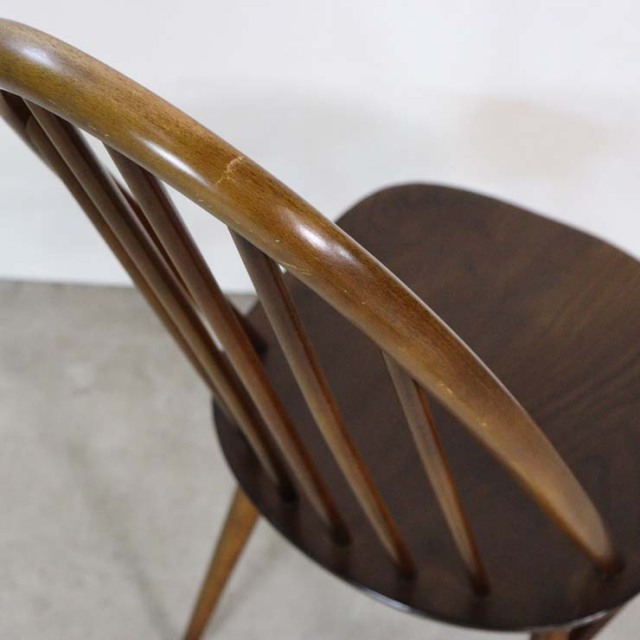 アーコール（ERCOL）クエーカーチェア【ブラウン】 商品番号【23136b】