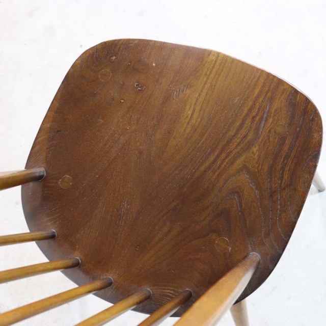 アーコール（ERCOL）クエーカーチェア【ブラウン】 商品番号