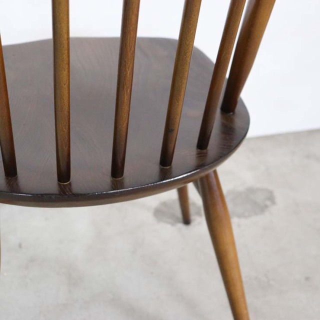イギリス　ERCOL クエーカーチェア　ダークブラウン アーコール（ERCOL）クエーカーチェア【ブラウン】 商品番号
