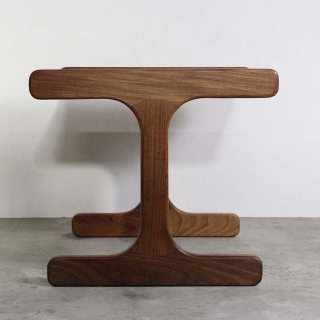 天板がタイルの木製ヴィンテージコーヒーテーブル　23110