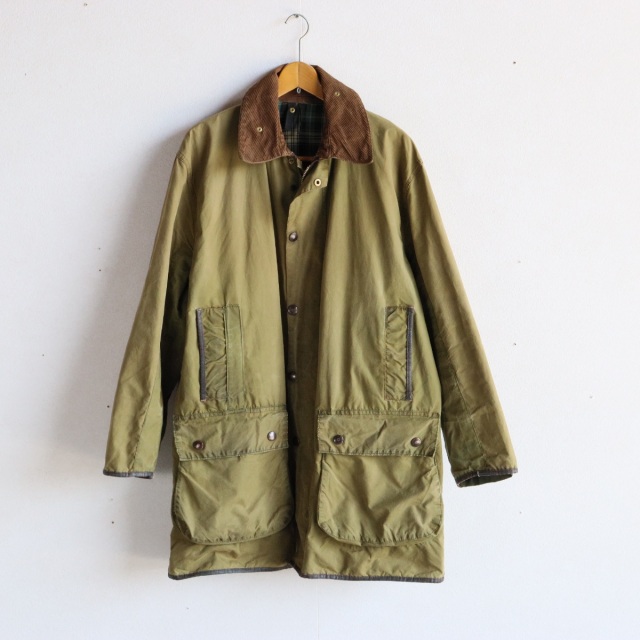 Borbour BORDER 2CROWN YKK棒ZIP 85年製 オイル抜きクリーニングand