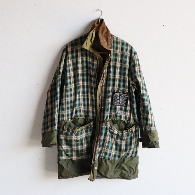 Borbour BORDER 2CROWN YKK棒ZIP 85年製 オイル抜きクリーニングand