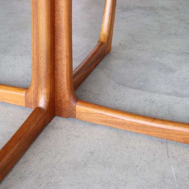 折りたたみ可能なヴィンテージの円形ダイニングテーブル、24058