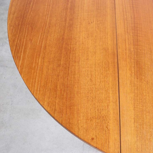 折りたたみ可能なヴィンテージの円形ダイニングテーブル、24058