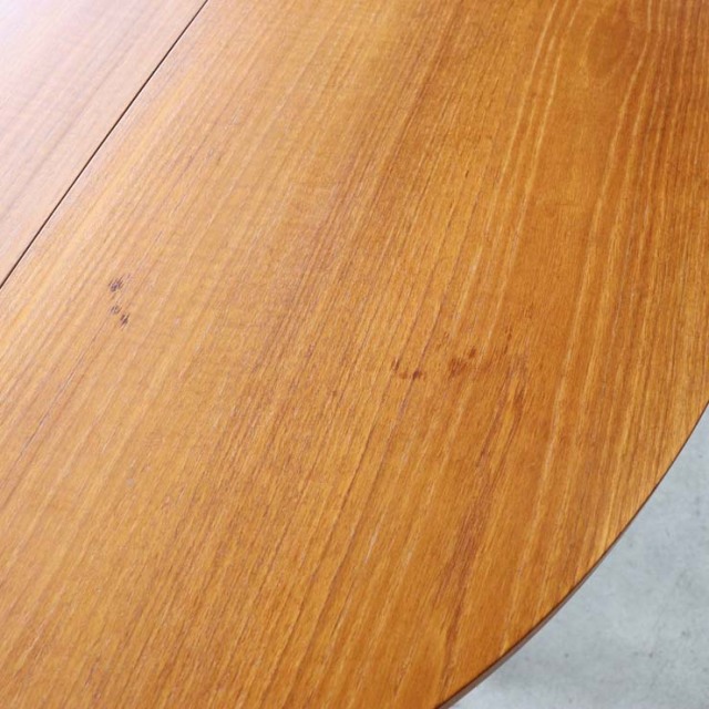 折りたたみ可能なヴィンテージの円形ダイニングテーブル、24058