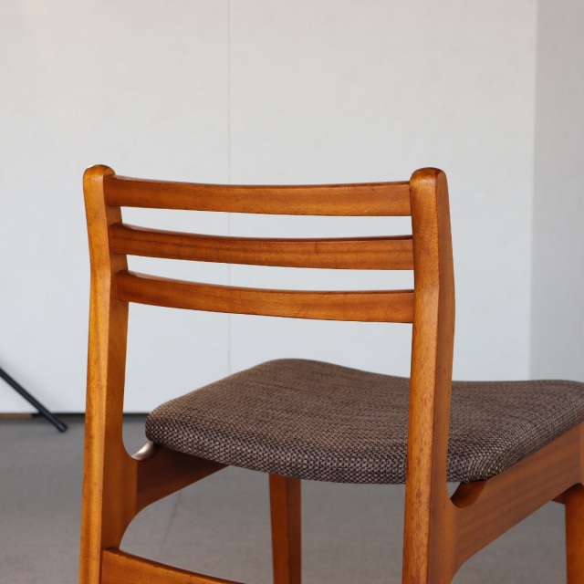 ヴィンテージ ダイニングチェア 座面張替済