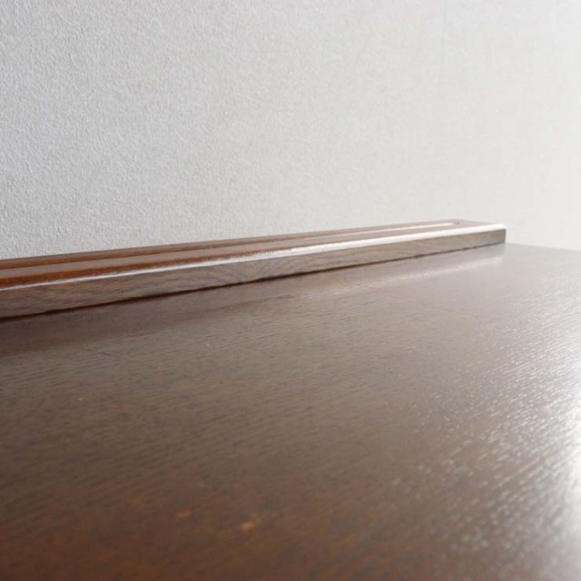 木製の扉のあるヴィンテージの棚　25095