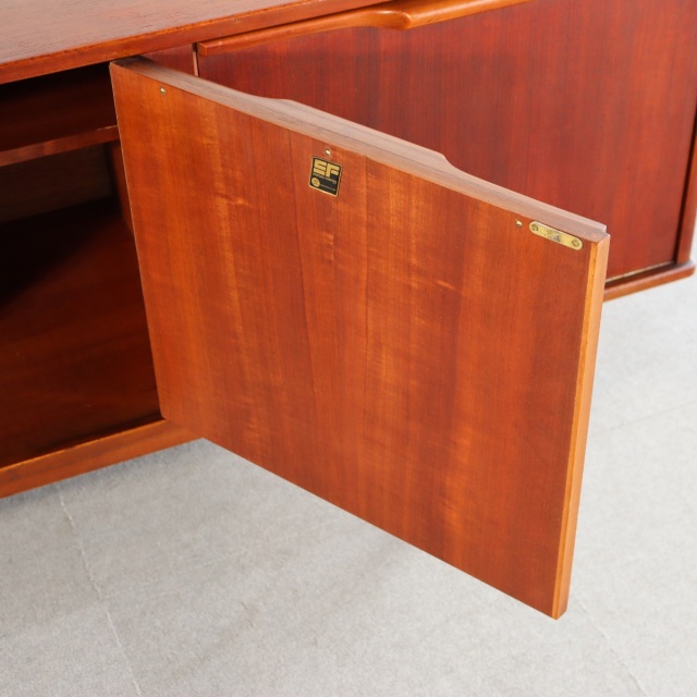 英国アンティークStonehill製サイドボード/木製机テレビ台(91-248