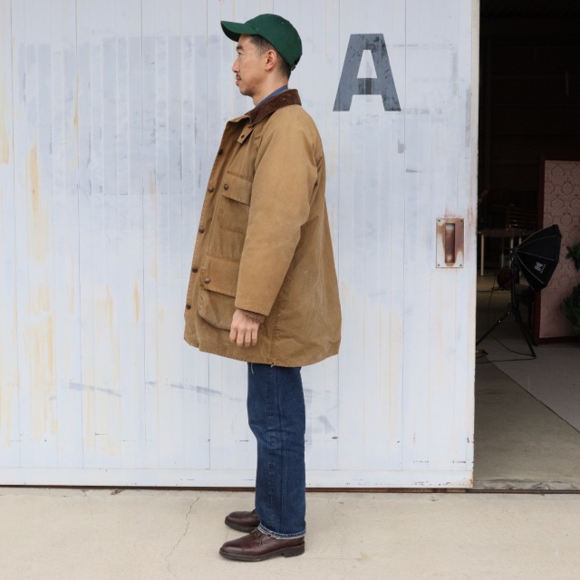 Barbour Solway Zipper 2CROWN ブラウン オイル抜きクリーニングand