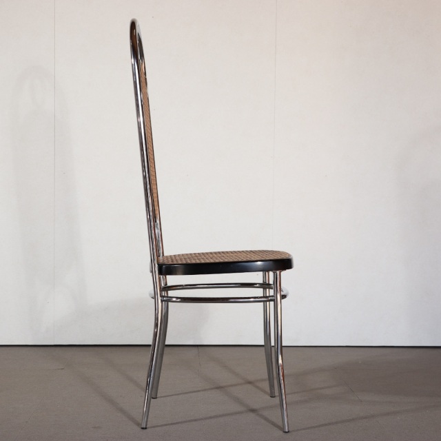 トーネットThonet NO. 17 クロム ハイバックチェア 送料込 2脚目以降割引有