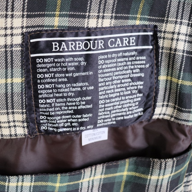 バブアーBorbourのジャケット