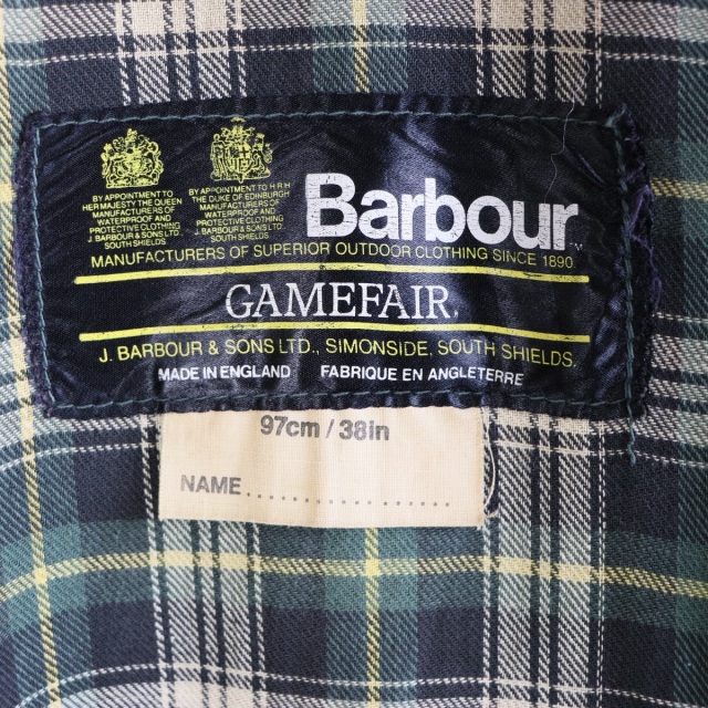 バブアーBorbourのジャケット
