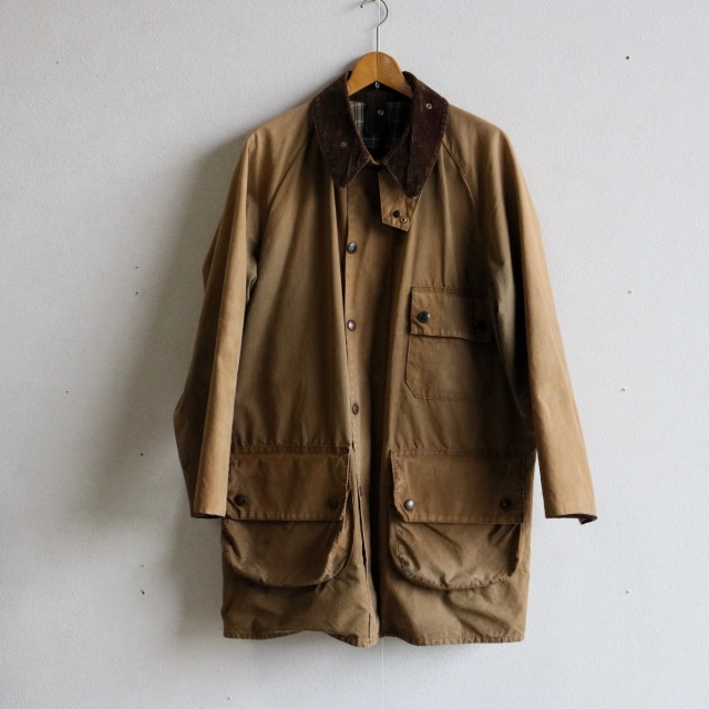 Barbour Solway Zipper 2CROWN ブラウン オイル抜きクリーニングand