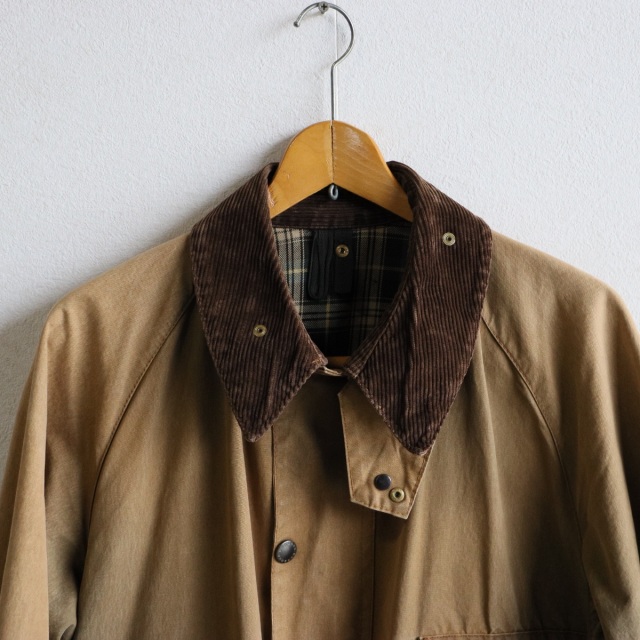 Barbour Solway Zipper 2CROWN ブラウン オイル抜きクリーニングand