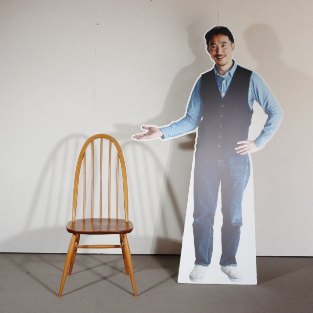 送料込み】【なんだかんだ】ERCOLアーコール クエーカーチェア 送料込