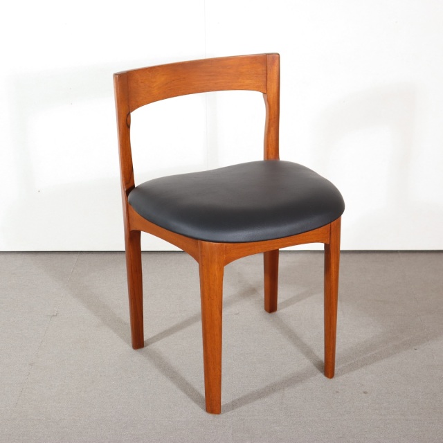 まるみ】ネイサンNATHAN製 ダイニングチェア 座面張替済 送料込 2脚目