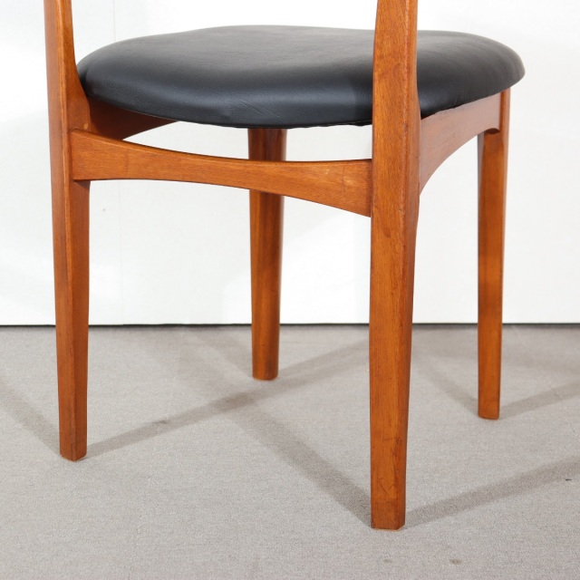 まるみ】ネイサンNATHAN製 ダイニングチェア 座面張替済 送料込 2脚目