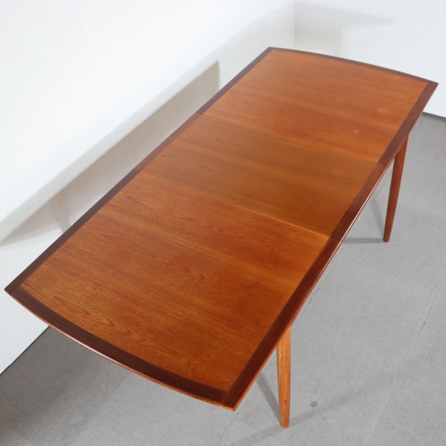 送料込み】【ジープラン史上初のチーク材ダイニングテーブル誕生秘話