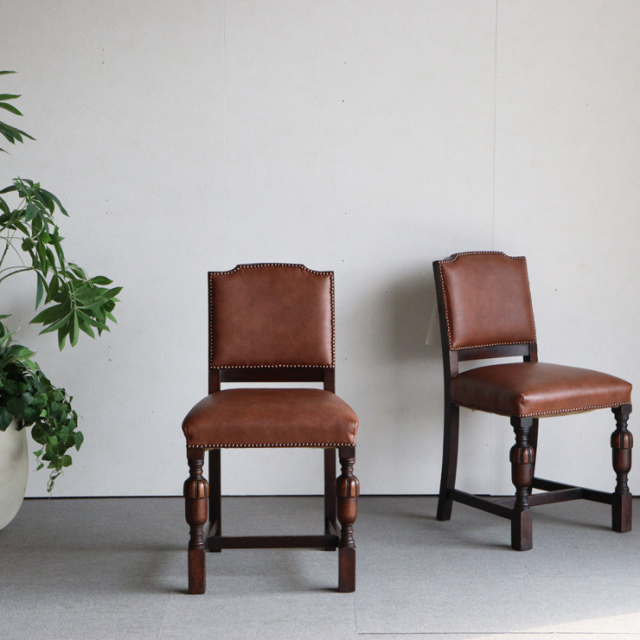 1930年代 オーク材 アンティークダイニングチェア商品番号23179c