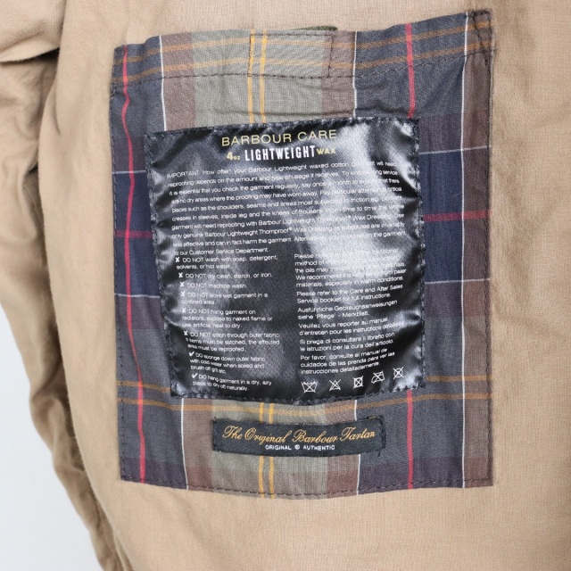バブアーBarbourのジャケット