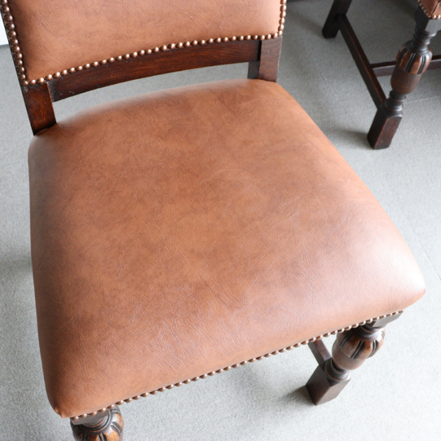 1930年代 オーク材 アンティークダイニングチェア商品番号23179c