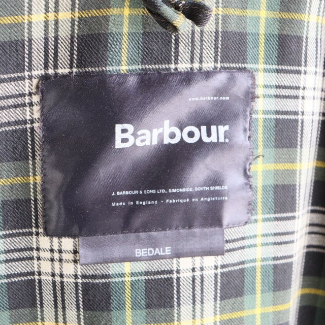 Barbour Bedale オイル抜きクリーニングand水洗い済み