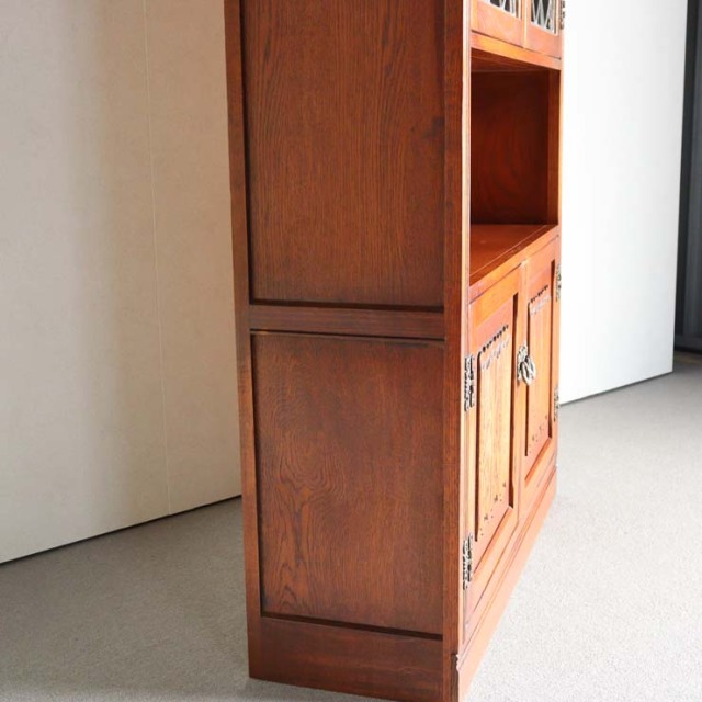 木製のアンティークな収納、24161