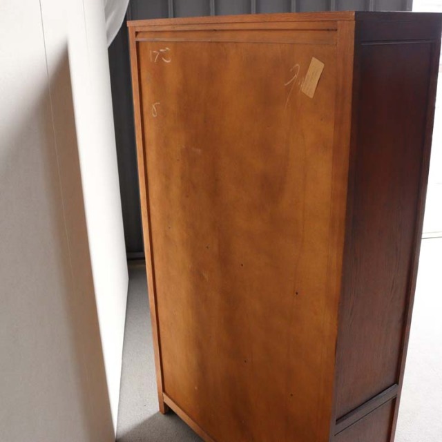 木製のアンティークな収納、24161