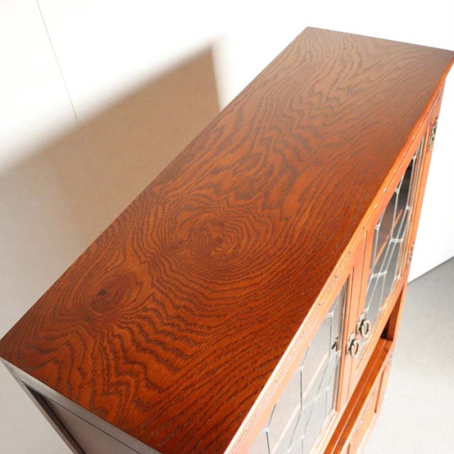 木製のアンティークな収納、24161