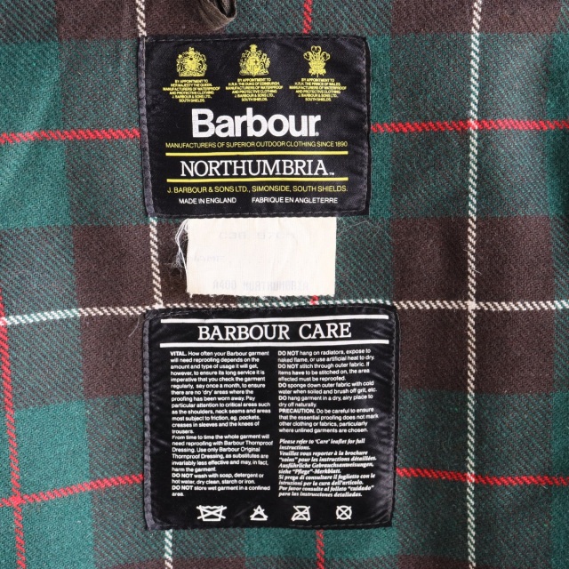 バブアーBarbourのジャケット