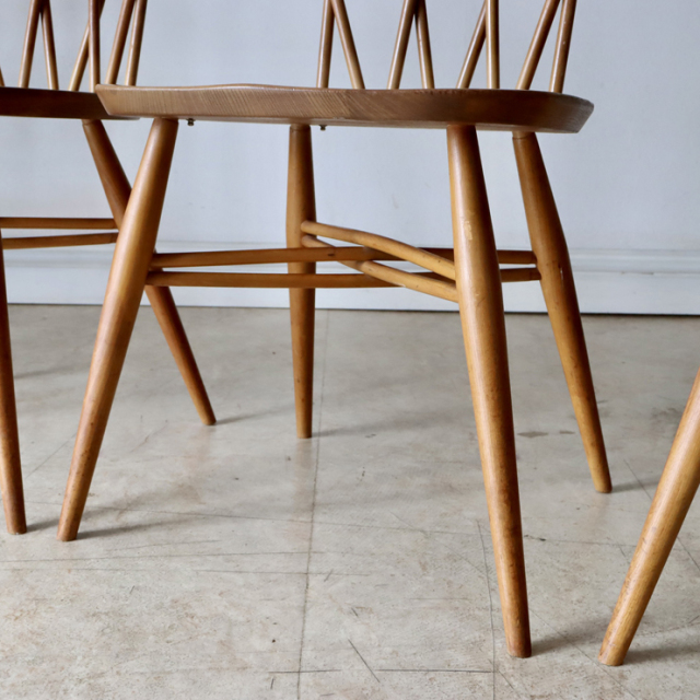 122040　アーコール（ercol） エックスバックチェア　ナチュラル