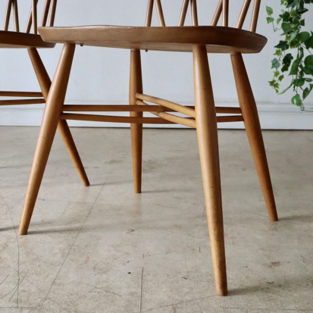 122040　アーコール（ercol） エックスバックチェア　ナチュラル
