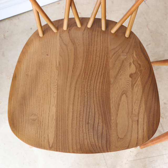 122040　アーコール（ercol） エックスバックチェア　ナチュラル