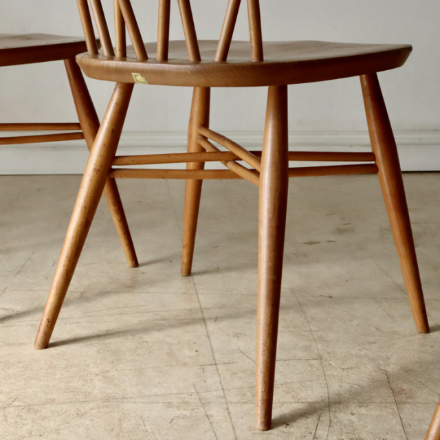 122040　アーコール（ercol） エックスバックチェア　ナチュラル