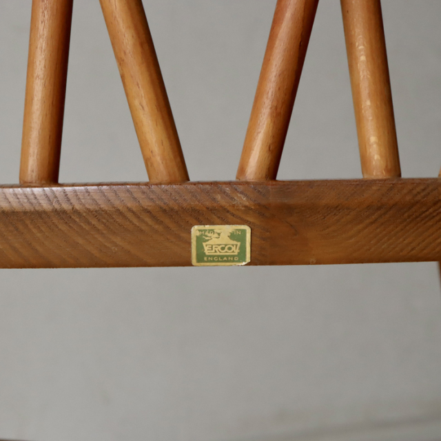 122040　アーコール（ercol） エックスバックチェア　ナチュラル