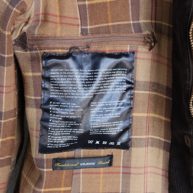 バブアーBarbourのジャケット