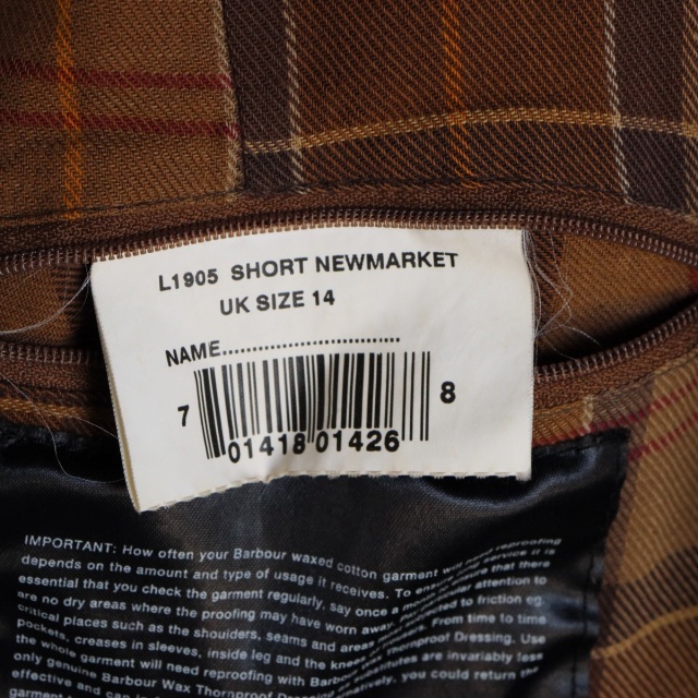 バブアーBarbourのジャケット