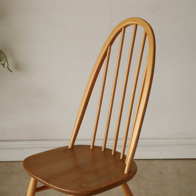 【122013】　アーコール（ERCOL）クエーカーチェア【ナチュラル】　