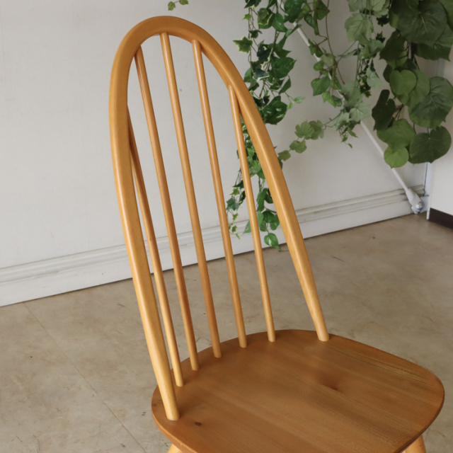 【122013】　アーコール（ERCOL）クエーカーチェア【ナチュラル】　