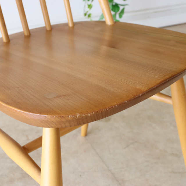【122013】　アーコール（ERCOL）クエーカーチェア【ナチュラル】　