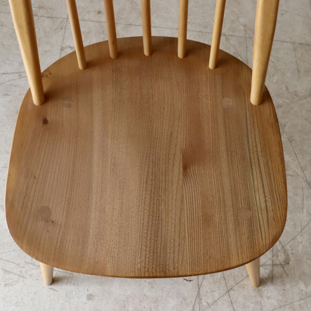 【122013】　アーコール（ERCOL）クエーカーチェア【ナチュラル】　
