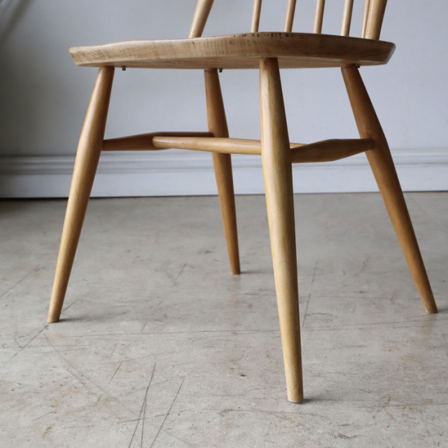 【121092】アーコール（ERCOL）クエーカーチェア【ナチュラル】