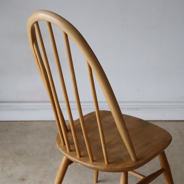 【121092】アーコール（ERCOL）クエーカーチェア【ナチュラル】