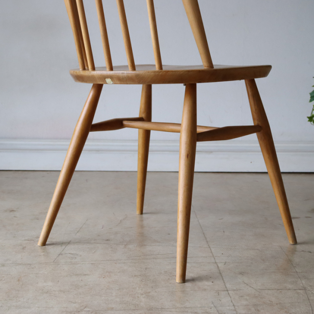 【121092】アーコール（ERCOL）クエーカーチェア【ナチュラル】